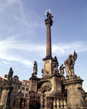 Hradec - Králové, Mariánský sloup